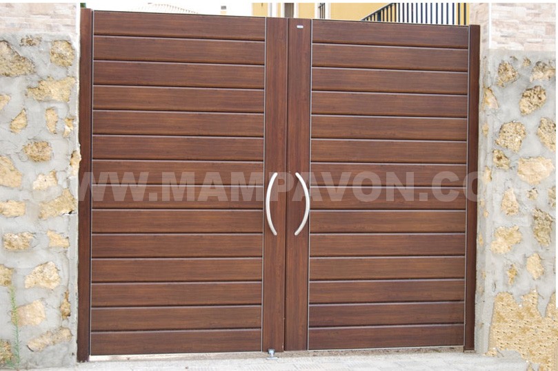 puerta aluminio mampavon