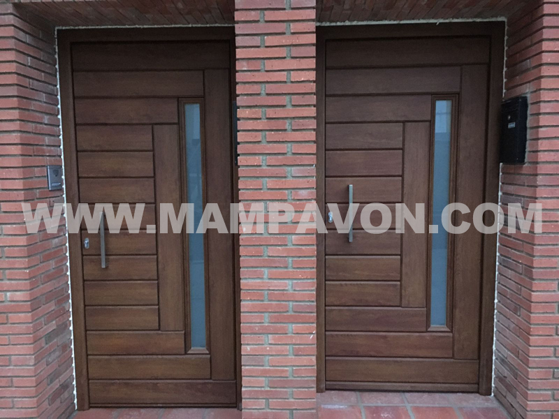 Puerta de exterior de PVC o aluminio: ¿cuál es mejor?